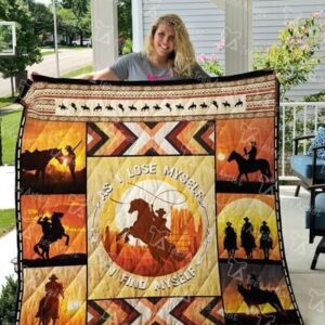 Rodeo Cowboy Quilt Blanket 01289  Quilt